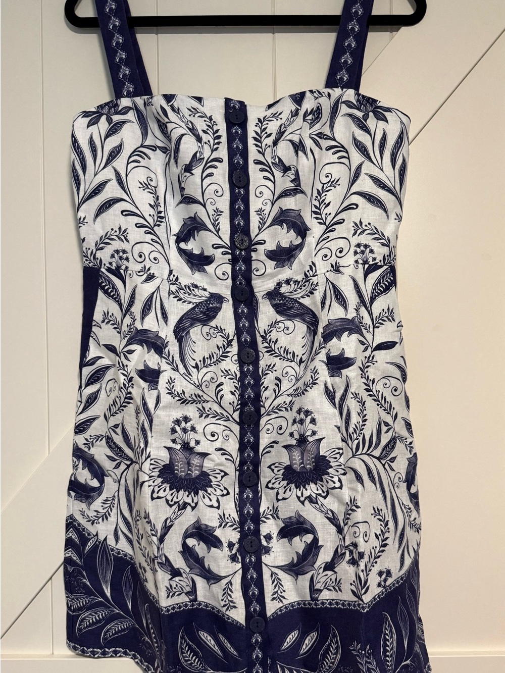 FARM Rio Off-White Nina Mini Dress - Picture 3 of 6
